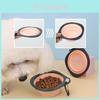 Foldable Pet Bowl For Dogs And Cats Portable And Convenient Travel Feeding And Watering Solution Wholesale Pet Supplies