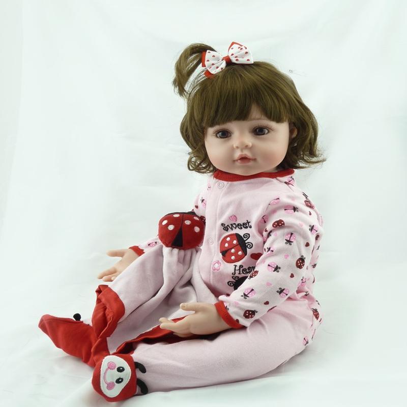 

Высокое качество, кукла принцессы для девочек, очаровательная, реалистичная, детская Bonecas Bebe, тканевая кукла для тела, Reborn Menina