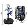 14-23cm Hunter x Hunter Chrollo Lucilfer Figura de Anime Trupe Fantasma Hisoka Figura de Ação Killua Zoldyck Kurapika Modelo Brinquedos