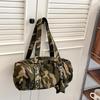 Niche Design Spicy Girl Large Capacity Camouflage Pillow Bag New Trendy Star Single Shoulder Underarm Bag KTB