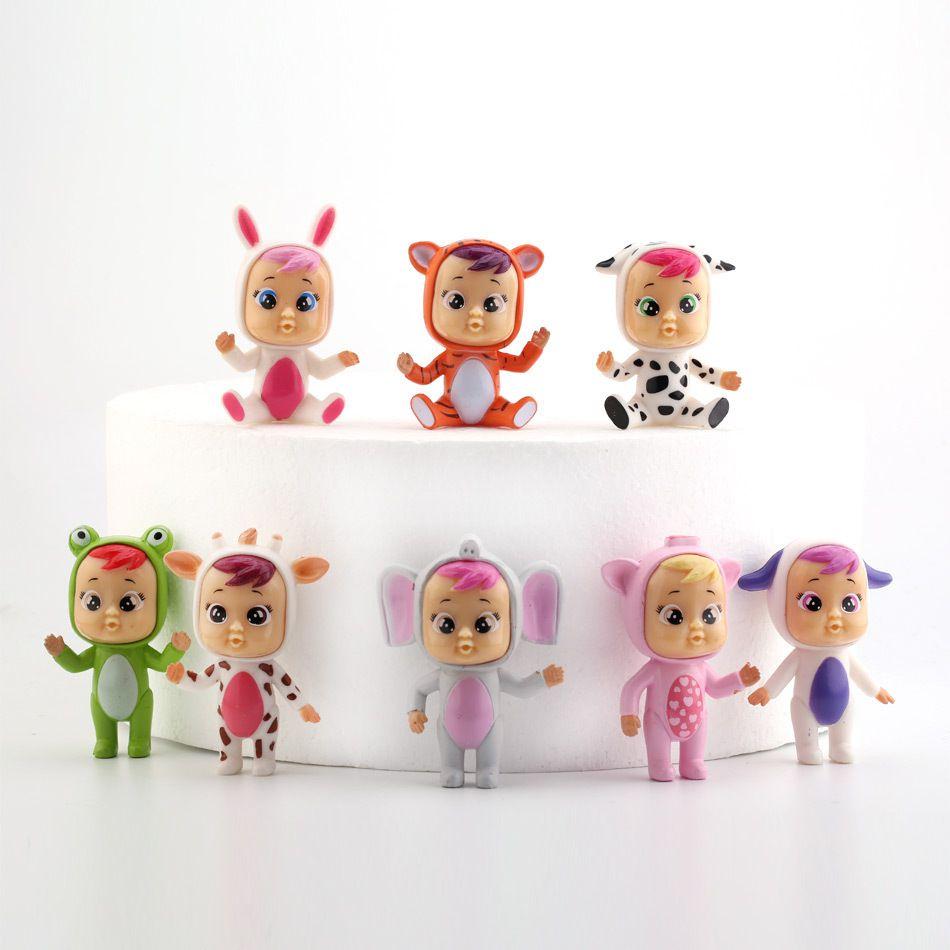 Handgezeichnete und einzigartige Cry Babies Kuchendekorationen Perfekt für Dekorationen und als Geschenk