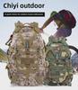 Versatile Outdoor Camouflage Tactical Backpack for Military and Hiking