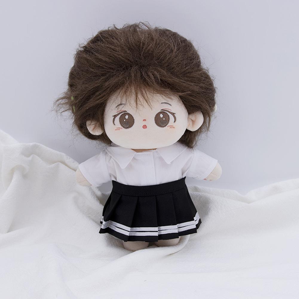 For 15cm Cotton Doll Skirts Dresses Cartoon Plush Doll Replacement Outfit Playing House Accessories Mini Clothes