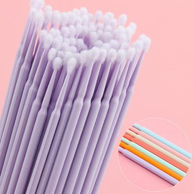100Pcs Disposable Microbrush Eyelashes Extension Individual Lash Removing Swab Micro Brush For Eyelash Extension Tools