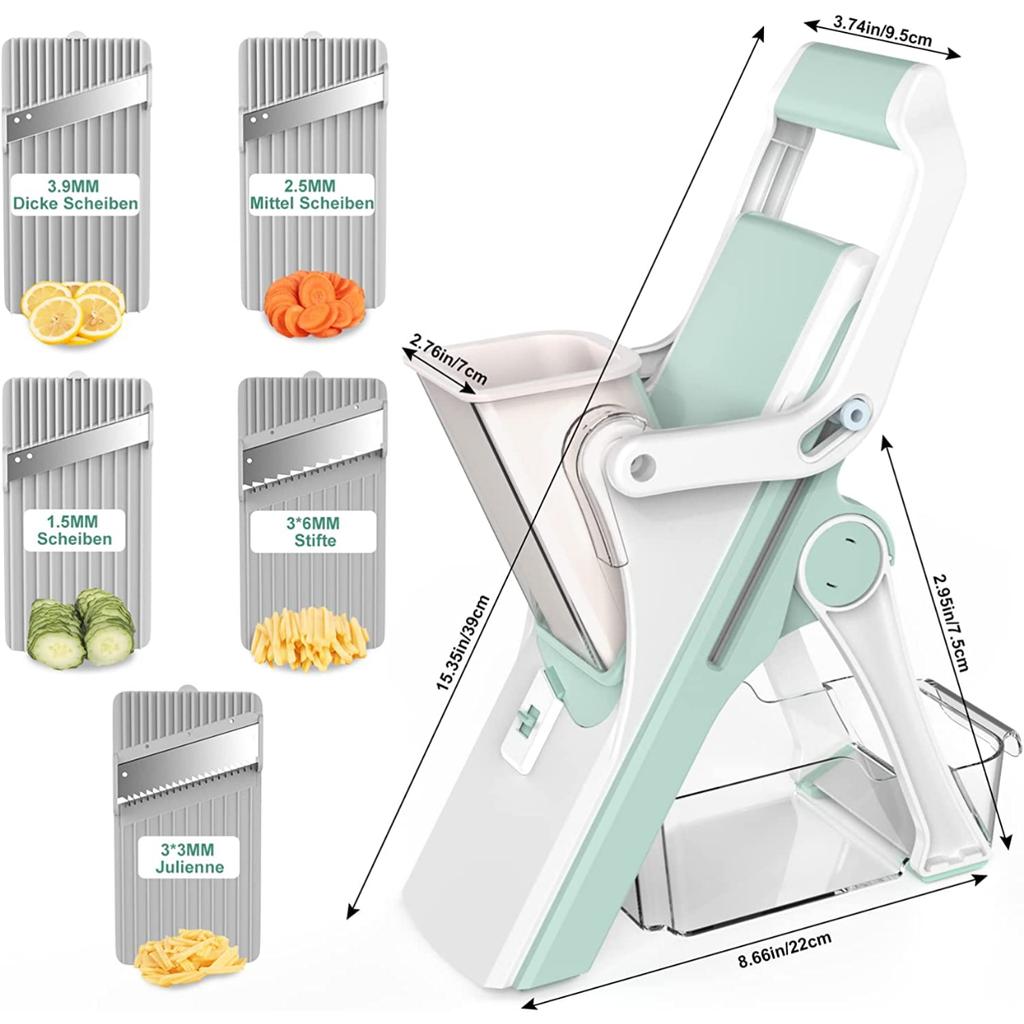 Buy HOMEASY Vegetable Slicer 5 in 1 Vegetable Cutter Mandolin