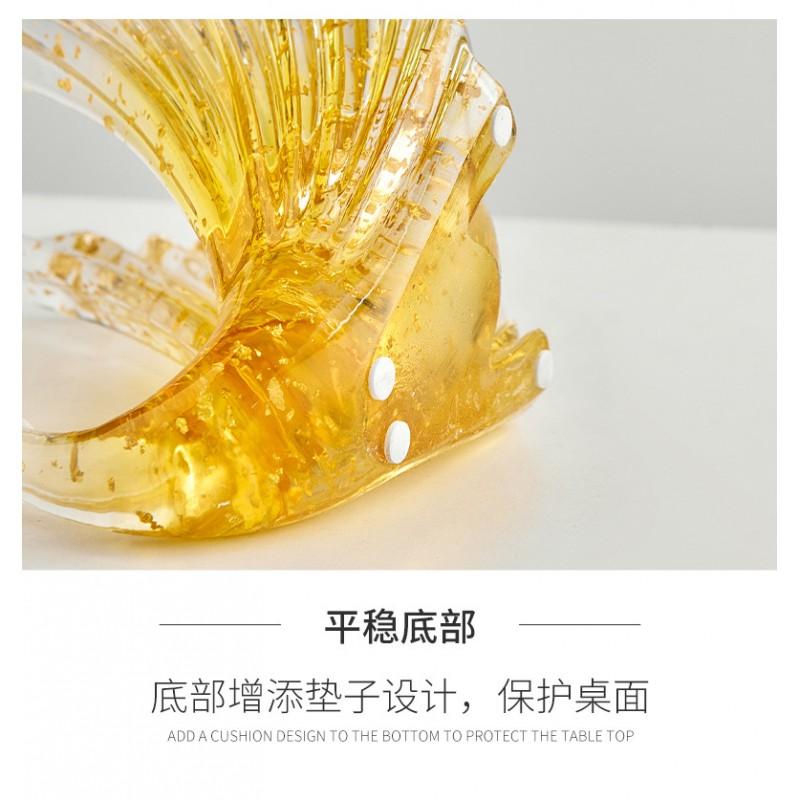 Modern Resin Swan Decorative Figurine Living Room Bedroom TV Cabinet Home Decor Gift Couples Wedding Housewarming