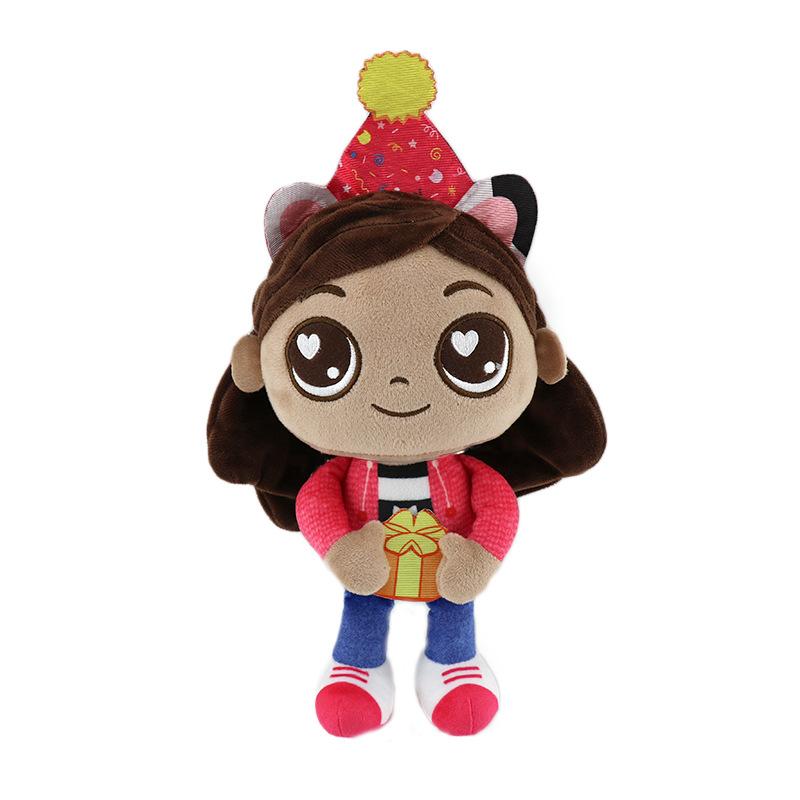 Plüschtiere Spielzeug Mercat Pandy Paws Meerjungfrau Kitty Fee Katze Katze Kuchen Katze Baby Box Plüschtier Stoffpuppe Fans Geschenk