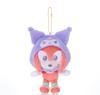 SEGA FAVORIETE SONIC VRIENDEN Sanrio karakters mascotte Knuckles x Kuromi &