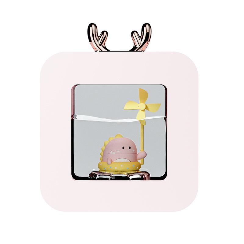 450ml Luchtbevochtiger Draagbare Aroma Olie Diffuser Usb Led Licht Aromatherapie Draadloze Adroable Leuke Huisdier Luchtbevochtiger Voor thuis