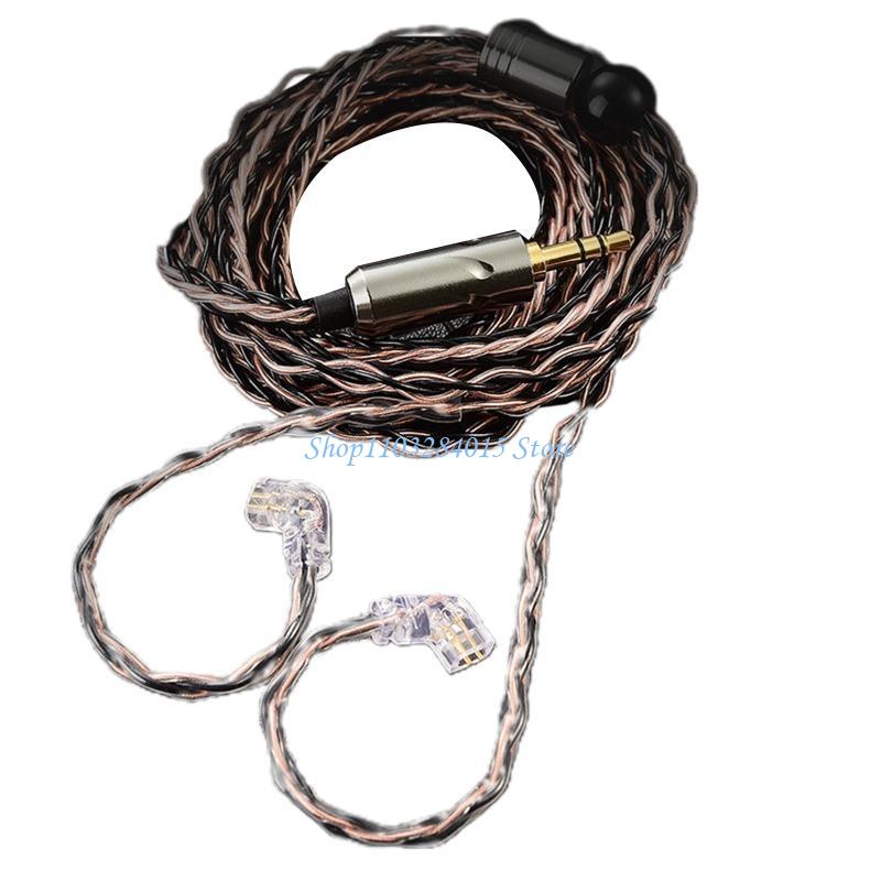R6FF Upgrade Earphone Cable for QKZ-ZXN/ZXT/AK6 Silver Plated Upgrade Cable