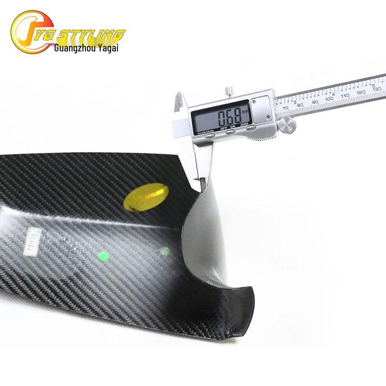 Dry Carbon Fiber Rearview Mirror Cover for BMW 5 Series E60 F06/F07/F01/F02, 5GT, 6 Series, 740i