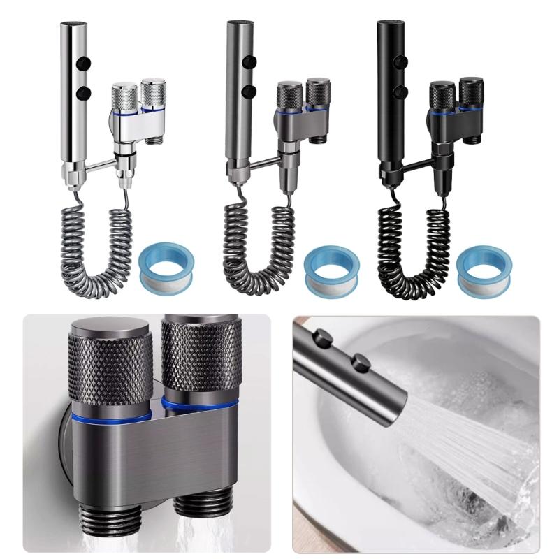Comfortable Hygiene Experience with Powerful High Pressure Bidet Sprayer Efficient Toilet Cleaning Solution for Toilet