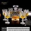 Fleventh Crystal Stemmed Wine Glass