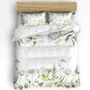 Wild Flower Eucalyptus Sunflower Plant Lavender 3pcs Bedding Set For Double Bed Home Textile Duvet Cover Quilt Cover Pillowcase