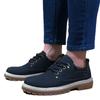Lopis Casual Work Comfortable Men's Shoes, Stylish, Non-Slip Boots, Low-Cut, Lace-Up, (Black, Measurement_25_Point_5_Centimeters)