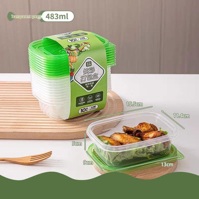Meidi Disposable 483ML Food Containers with Lids (20-Pack)