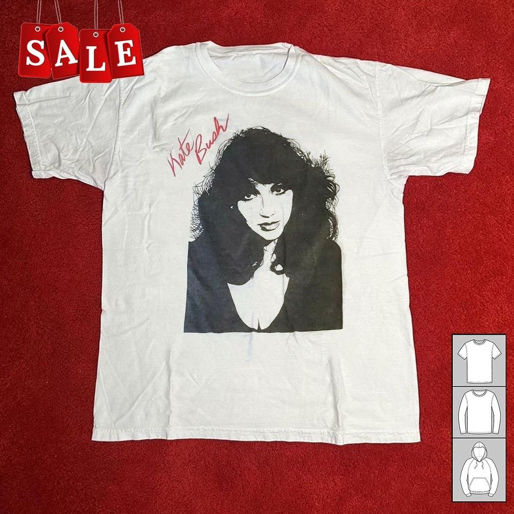 New Vintage Kate Bush Singer Gift For Fans Unisex S5XL Shirt UH1255 Unisex T-Shirt XXXXL