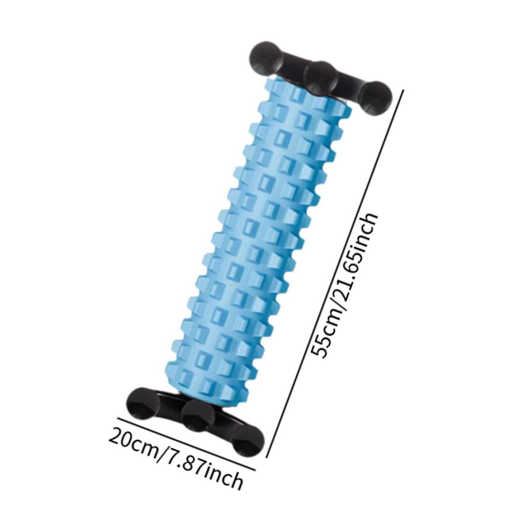 And Stable Foam Massage Roller with Suction Cups for Home Gym, Ideal Full Body Muscle
