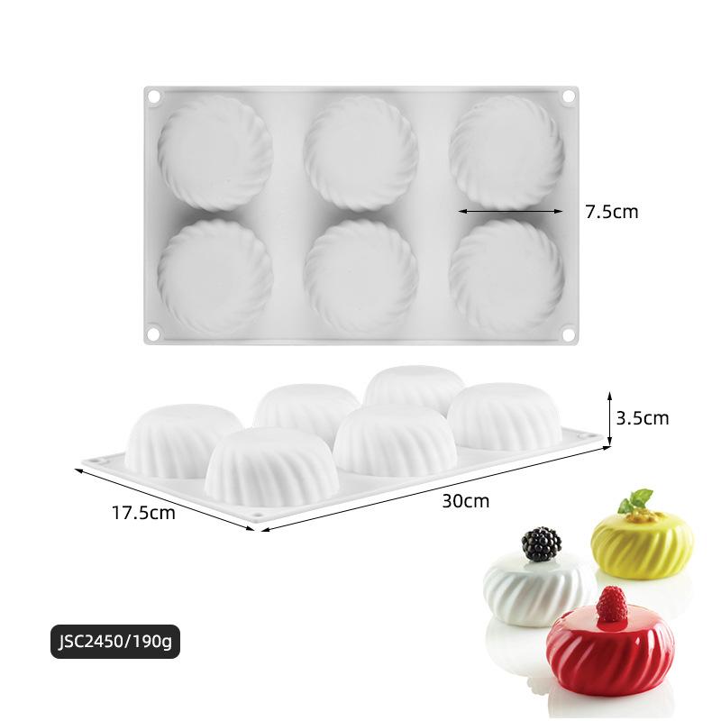 Nymph 6–16 Gitter Silikon Backform Herz Schokolade Gebäck Süßigkeiten Backformen DIY Kuchen Topper Form Zubehör Küche Backen Versorgung