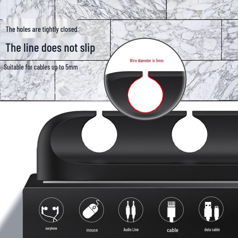 Self-Adhesive Cable Clips for Car, Home, and Office