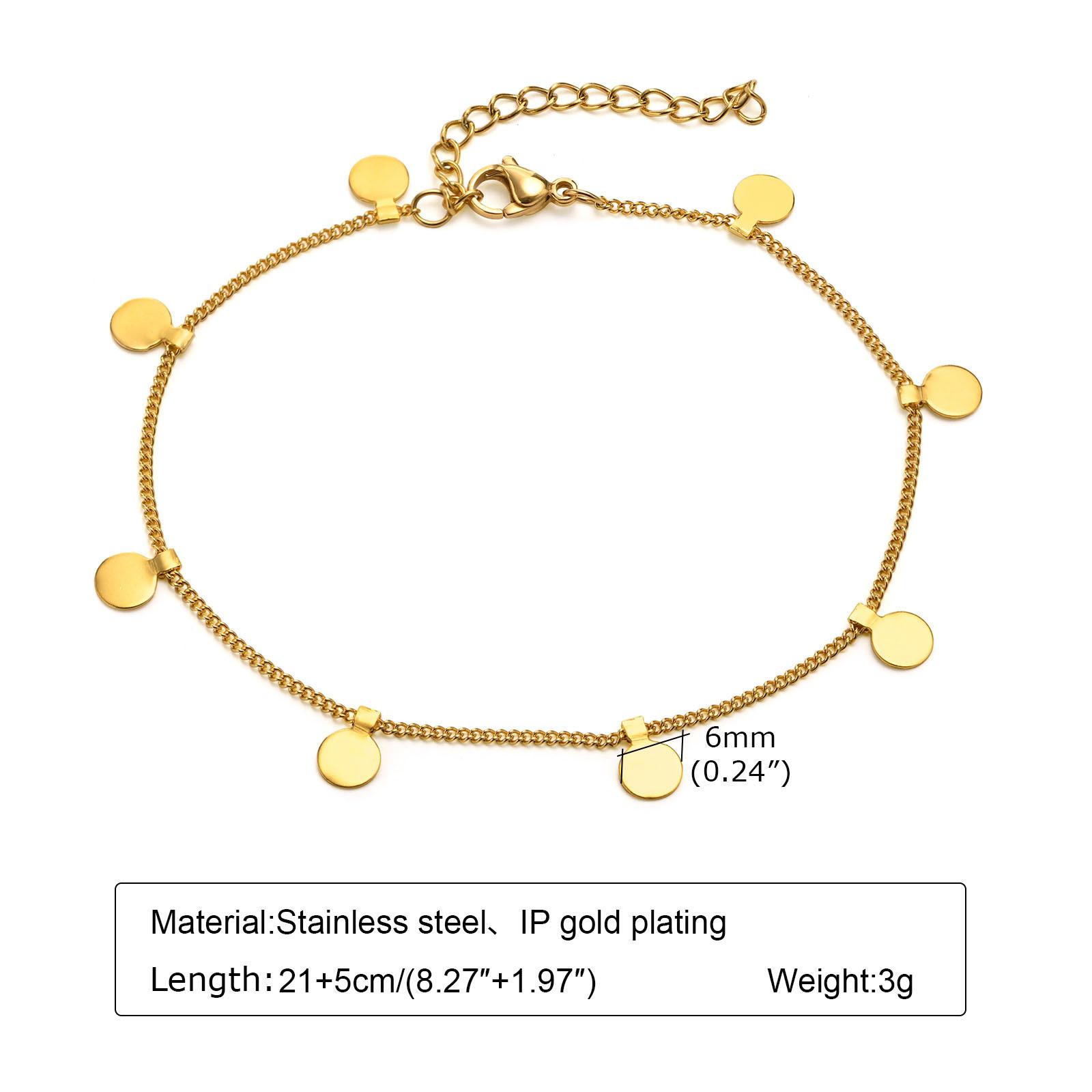 

Waterproof Pearls Beaded Paperclip Evil Eye Anklet Bracelet,Gold Plated Stainless Steel Link Chain Anklets,Summer Beach Jewelry