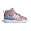 Adidas Originals Forum Mid 360 Casual Durable High-Top Skate Shoes Kids Sneakers Purple White Blue GZ5037