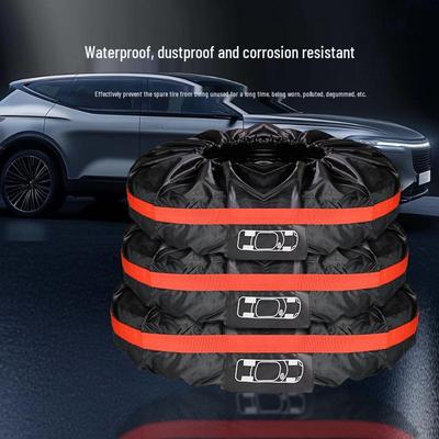 Waterproof Dustproof Taffeta Spare Tire Storage Cover