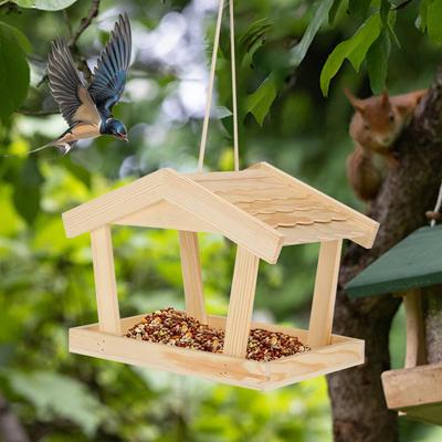 Bird Feeder House Feeding Station Pet Supplies Rustic Hummingbird Feeders Outdoors For Yard Patio Porch Pathway Window Balcony