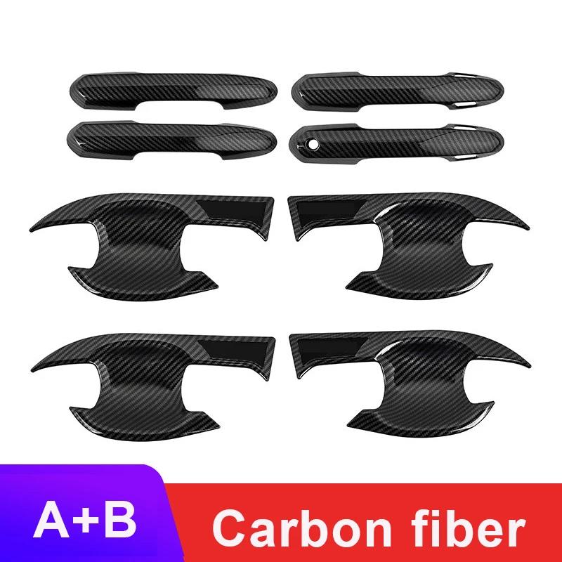 For Toyota RAV4 XA50      2024 RAV 4 Hybrid Car Door Handle Outer Bowls Cap Protective Trim Decoration Cover