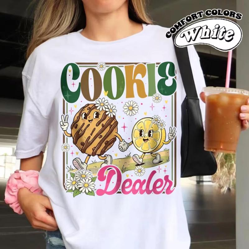 Cookie Dealer Shirt Scout Cookie Hoodie Kids Scout Cookie Sweater Cookie Season Shirt Cookie Lover Shirt S