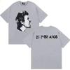 Vintage Washed Dani Martín 25th Anniversary Tour Pop Rock Printed Cotton T-shirt Men Women Tee Summer Casual Fashion Clothing Tops Streetwear