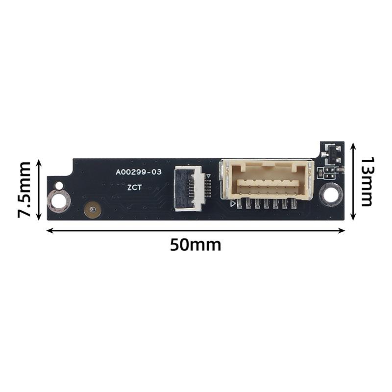 

1 Set High Quality 3D Printer Replacement Parts Extruder Connection Board Diy Accessories P2S For Bambu Lab one size