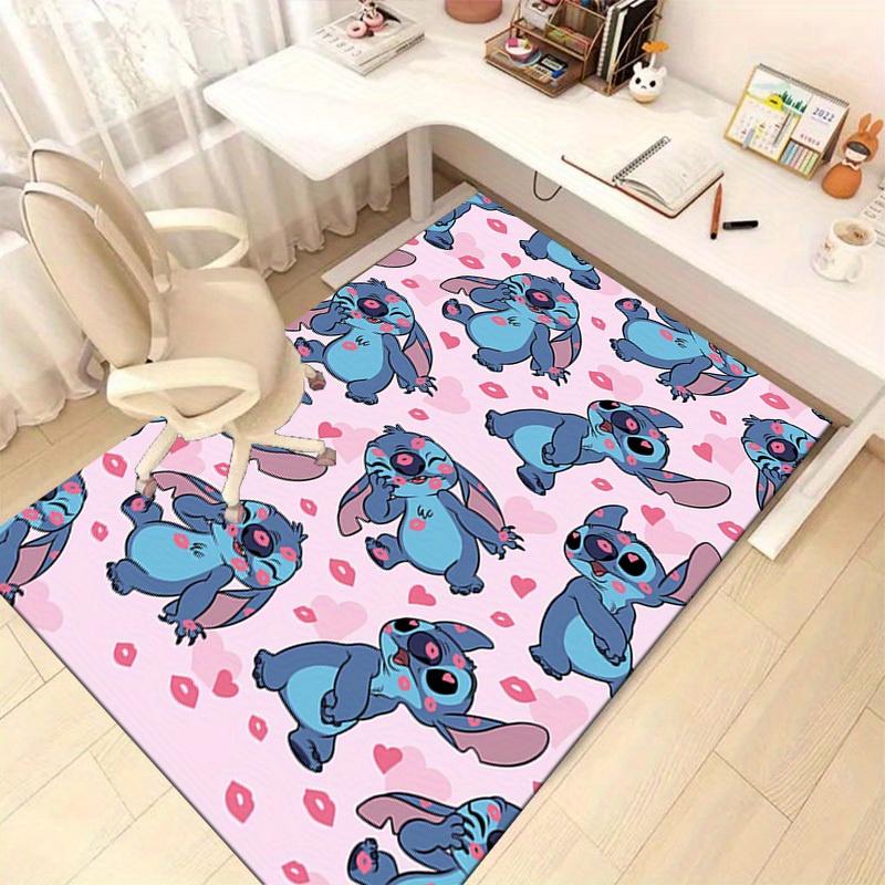 1pc Cute Stitch Patterned Rug for Home Decor, Office Carpet, Chair Cover, Outdoor Mat, Gift Ideaz4158