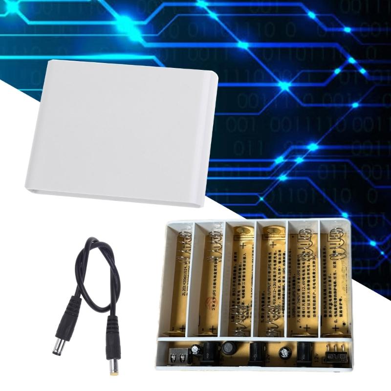 Scatole Power Bank UPS a Batteria 18650 per Uscita USB 5V 9V 12V per Router, Telefoni, Telecamere LED CCTV, Adattatori di Alimentazione 12V
