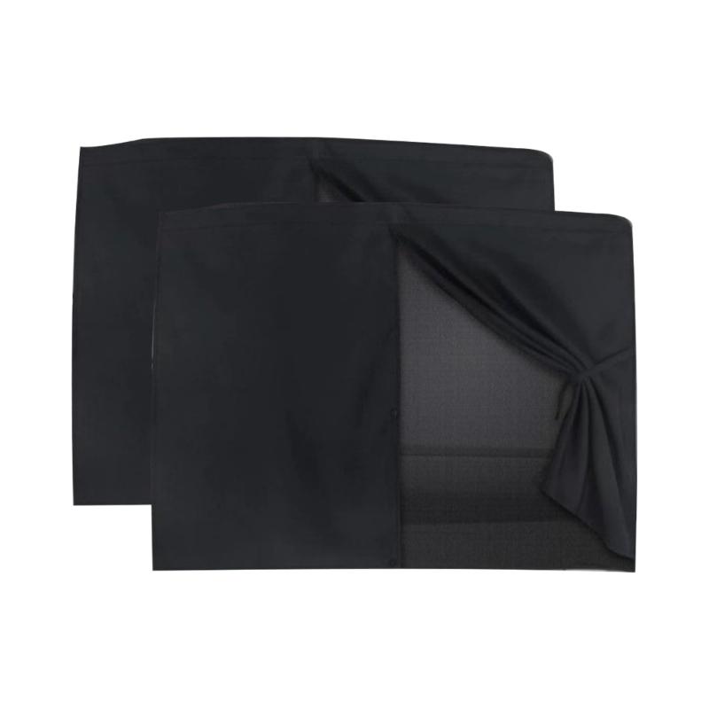 

2Pcs Double Layer Car Sunshades With Magnetic Attachment Blocks Harmful Sunlight Sun Shade Blocker 1