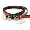Leather Vintage Belt Women Versatile Decorative Waistband Casual Strap Jeans