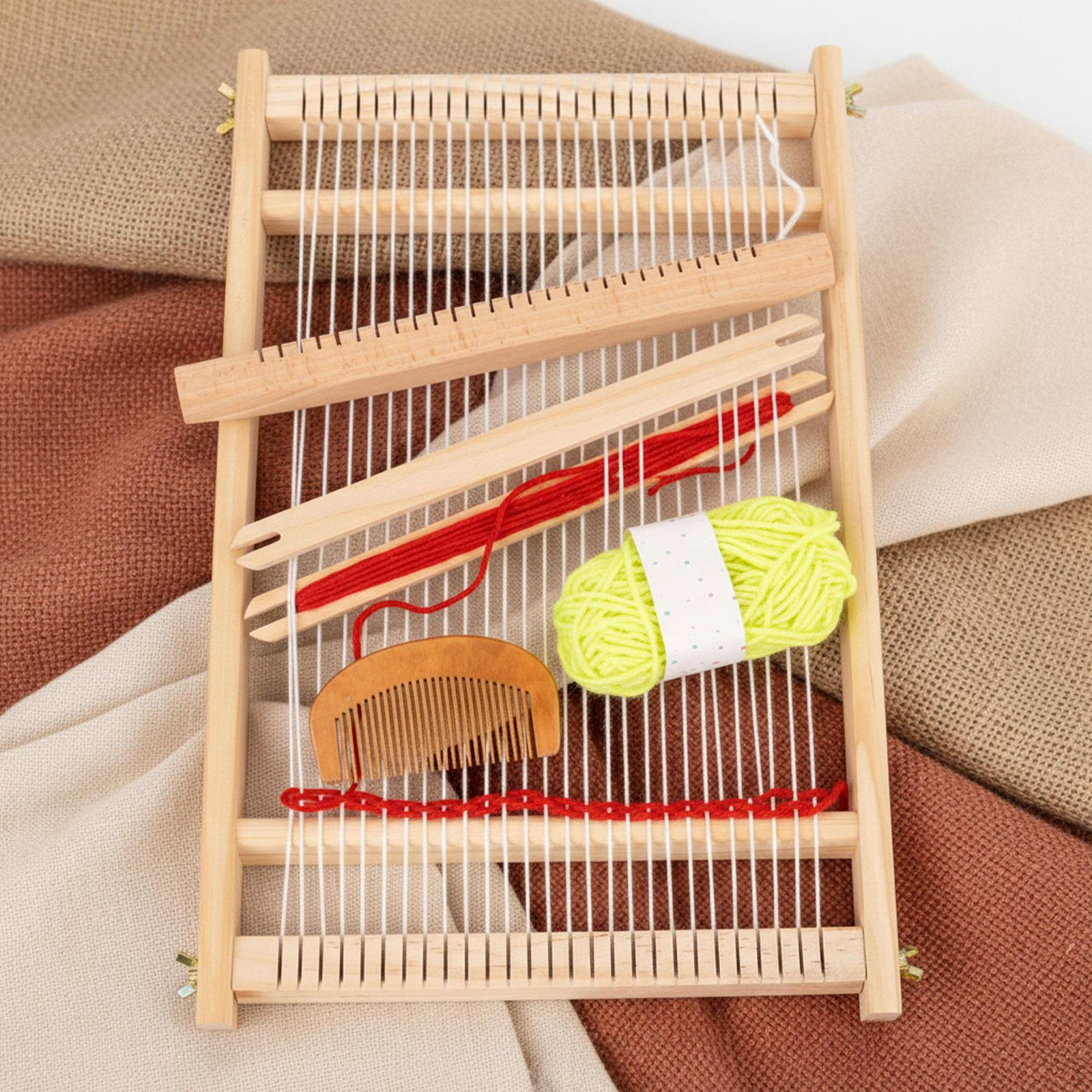 Wooden Weaving Loom Hand Knitting Tool Supplies, Durability, Easy to Use, Portable, DIY Craft