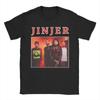 Unisex Jinjer Band Logo T Shirt 100 Cotton Clothes Vintage Short Sleeve Crew Neck Tees Summer TShirt