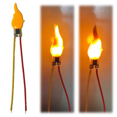 3/5/10PCS 3V LED Flame Effect Light Bulb 2200K Diode Flash Candles Light Bulb Accessories for Halloween Christmas Party Decor
