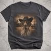 German Shorthaired Pointer Cowboy Shirt, Western GSP Meme Tee, Funny Cowboy Dog Gift, Dog Lover Shirt, GSP Dog Tee