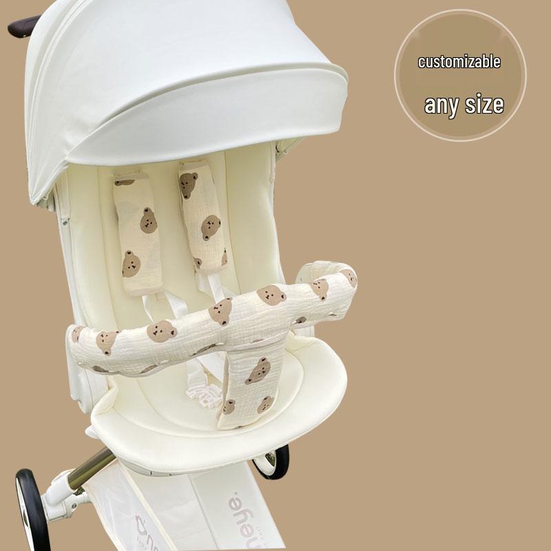 Ya De Zhu Baby Stroller Gloves with Guardrail & Water-Resistant Towel