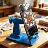 Wear-resistant Phone Holder Sewing Machine Stand, Vintage Mini Desk for Cell Phone, Durable Support 3D Printed Hands-Free Stand Tutorials, Unique Gift