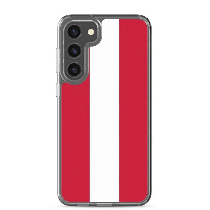 Coque Téléphone Drapeau de l'Autriche Samsung Galaxy S23 Ultr
