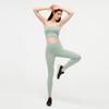 Summer New Nude High Waist Hip Yoga Pants Running Wear Fitness Sports Leggings Women D19108-1