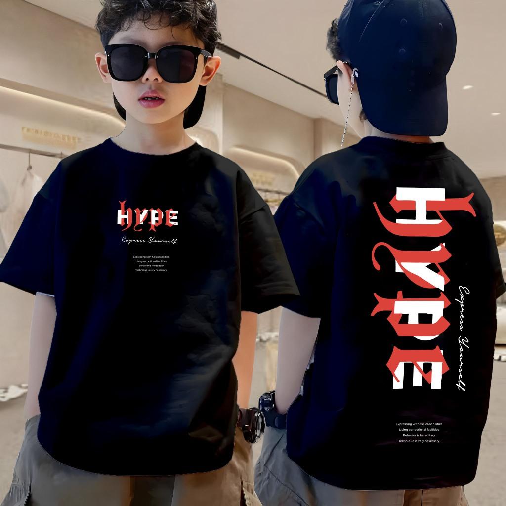 Children's fashionable casual T-shirt loose and comfortable versatile top