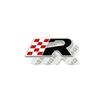 Car Accessories Metal Grille Emblem Rear Trunk Body Badge Sticker For Seat IBIZA Leon R Cupra Exeo Mii Tarraco Toledo Altea SH1