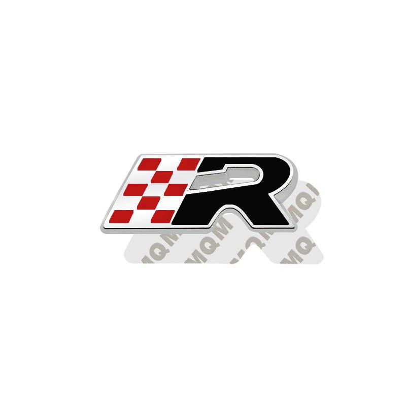 Car Accessories Metal Grille Emblem Rear Trunk Body Badge Sticker For Seat IBIZA Leon R Cupra Exeo Mii Tarraco Toledo Altea SH1