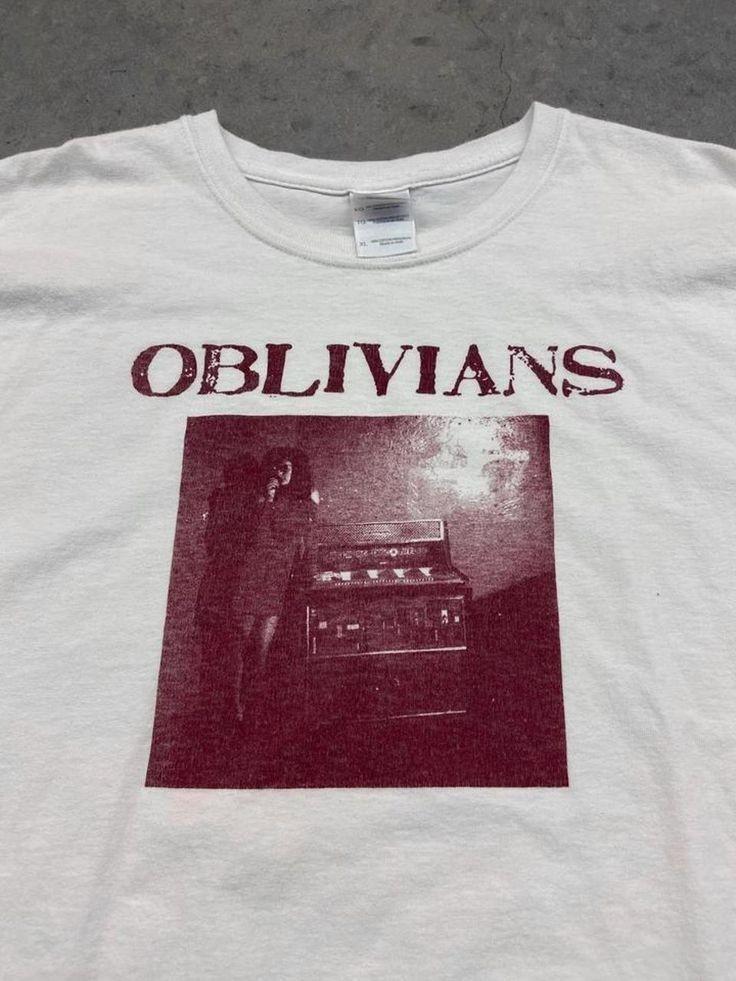 

Vintage Oblivians band T-Shirt Tour Full Size S to 5XL 1F2219 Unisex T-Shirt XXL