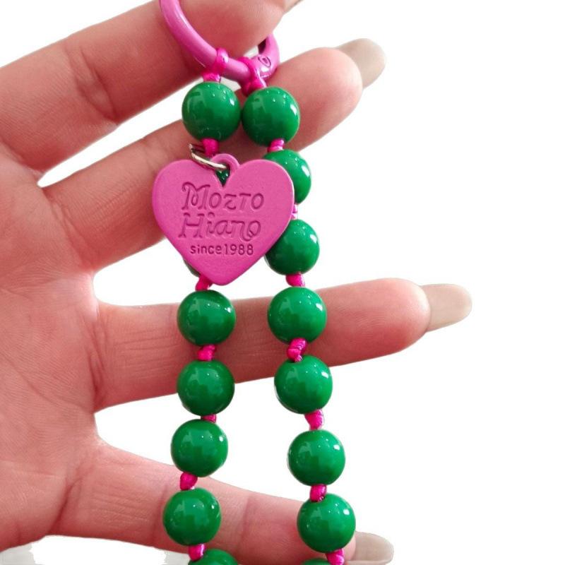 Beaded Bow, Mobile Phone Chain, Mobile Phone Rope, Hanging Ornament, Female Pendant