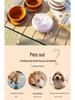 New Foldable Double Dog Bowl: Integrated Design for Outdoor Pet Feeding